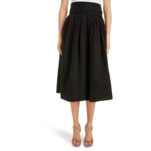 NWT Runway Marc Jacobs Belted Denim Midi Skirt - size 00